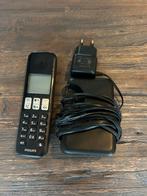 Philips Draadloze Telefoon met Oplader, Ophalen of Verzenden, Gebruikt, 1 handset