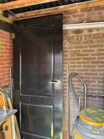 2 deuren zwart verschillende maten, Doe-het-zelf en Verbouw, Deuren en Horren, Ophalen, Gebruikt, Binnendeur, 200 tot 215 cm