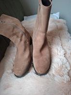 Gabor Suède Enkellaarsjes Maat 38, Bruin, Lage of Enkellaarzen, Gabor, Ophalen of Verzenden