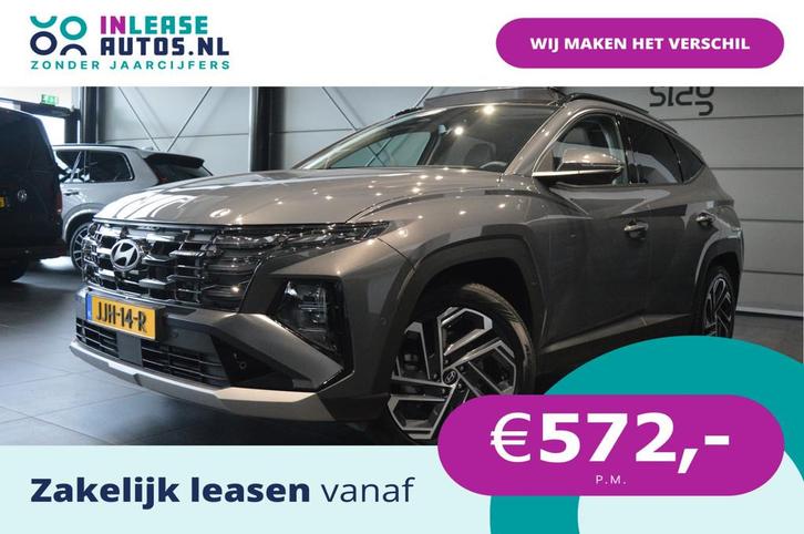 Hyundai Tucson 1.6 T-GDI PHEV 4WD Krell audio pano leer keyl, Auto's, Hyundai, Bedrijf, Lease, Financial lease, Tucson, 360° camera