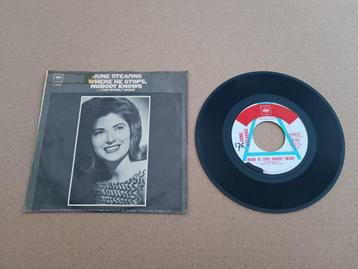 Single: June Stearns - Where He Stops, Nobody Knows/ USA beschikbaar voor biedingen