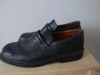 Zwart leren instappers / loafers. Maat 46., Loafers, Zwart, Ophalen of Verzenden, Zo goed als nieuw
