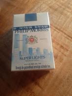 Vol Pakje Philip Morris Sigaretten (Niet voor consumptie), Ophalen of Verzenden, Nieuw, Tabaksdoos of Verpakking