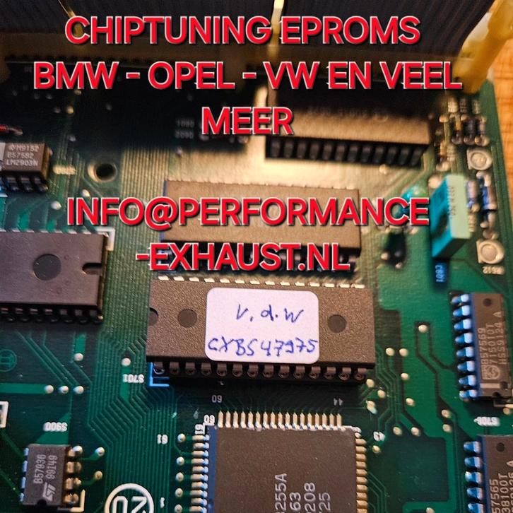 Chiptuning Tuningchip BMW E30 E36 E34 E32 E38 E31 M3 M5 ZIE, Auto diversen, Tuning en Styling, Ophalen of Verzenden