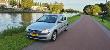 Opel Corsa 1.2 16V 3D 2001 Grijs beschikbaar voor biedingen