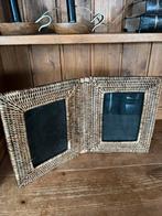 Dubbele rotan rieten fotolijst, Ophalen of Verzenden, Zo goed als nieuw