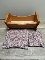Houten Heidi bedje poppen met kussen en deken, Kinderen en Baby's, Speelgoed | Poppen, Ophalen, Zo goed als nieuw, Babypop