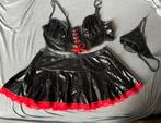 Sexy kinky  Wetlook setje, Kleding | Dames, Verzenden, Zwart