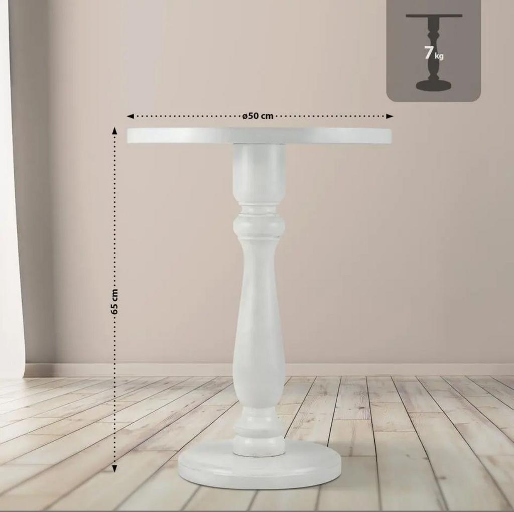 Bijzettafel wit, Ophalen of Verzenden, Nieuw