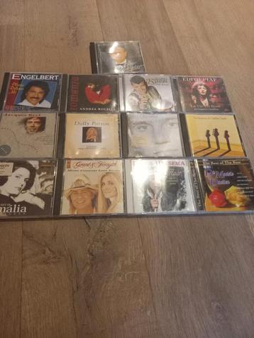 CD Collectie - Engelbert, Bocelli, Parton, Piaf & Meer beschikbaar voor biedingen