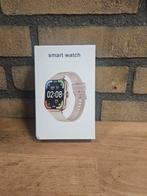 Nieuwe Smartwatch met 2 Bandjes - Nieuw in Doos, Zwart, Nieuw, Ophalen of Verzenden, Waterdicht