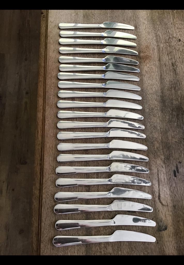 21 RVS roest vrij stalen messen. Roestvrij stalen messen mes, Huis en Inrichting, Keuken | Bestek, Rvs of Chroom, Ophalen of Verzenden