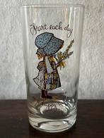 Vintage Holly Hobbie glas, Ophalen, Zo goed als nieuw