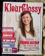 KleurGlossy Magazine Nr 4 2016 - Johanna Basford, Ophalen of Verzenden, Zo goed als nieuw, Tekenen en Schilderen