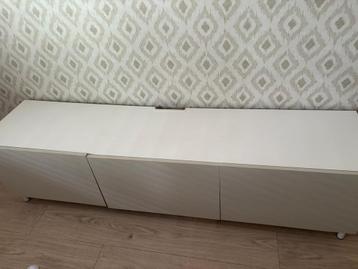Tv meubel beige/wit