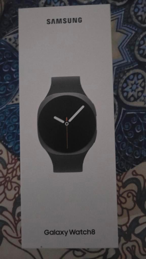 Samsung Galaxy Watch 8 - Nieuw!, Sieraden, Tassen en Uiterlijk, Smartwatches, Nieuw, Android, Zwart, Afstand, Calorieverbanding