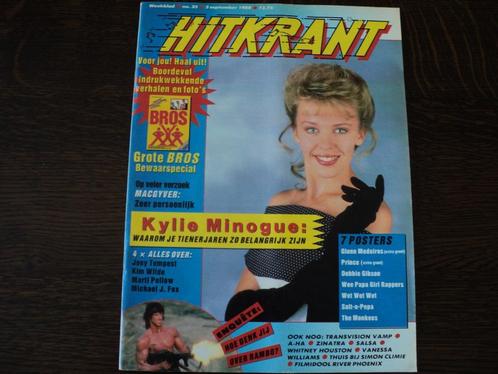 HITKRANT '88 extra dik -special BROS-Kylie Minogue etc, Boeken, Tijdschriften en Kranten, Gelezen, Muziek, Film of Tv, Verzenden