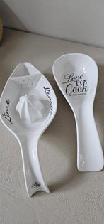 Riviera maison limoenpers plus lepel, Huis en Inrichting, Ophalen of Verzenden, Rvs of Chroom