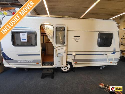 Fendt Bianco 465 SFB netjes, met mover, Caravans en Kamperen, Caravans, Bedrijf, tot en met 4, 1000 - 1250 kg, Rondzit, Fendt