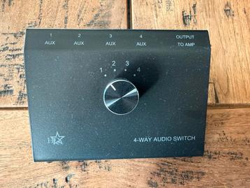 HQ 4-way audio switch beschikbaar voor biedingen