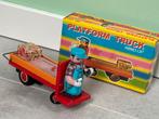 Vintage blikken Platform Truck Wind-Up Speelgoed, Verzamelen, Speelgoed, Ophalen of Verzenden, Zo goed als nieuw