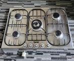 VERKOCHT! Boretti rvs inbouw gas kookplaat, Ophalen, Gebruikt, Inbouw, Gas