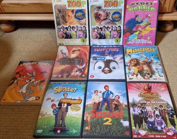 Diverse DVD's voor kinderen beschikbaar voor biedingen