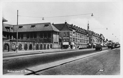 JK035 Rotterdam Bree ca 1930, Verzamelen, Ansichtkaarten | Nederland, Ongelopen, Zuid-Holland, 1920 tot 1940, Verzenden