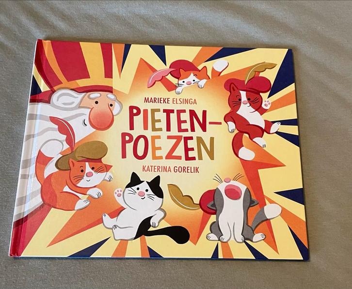 Pieten-poezen door Marieke Elsinga, Boeken, Kinderboeken | Jeugd | onder 10 jaar, Zo goed als nieuw, Sprookjes, Ophalen