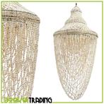 kroonluchter van kleine schelpjes (seashell chandelier), Kroonluchter, Info@bookertrading.nl, Nieuw, Booker trading