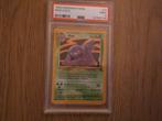 Pokémon Fossil PSA 9 Muk  Mint, Ophalen of Verzenden, Nieuw, Losse kaart