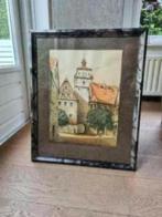 Vintage schilderij, Ophalen of Verzenden