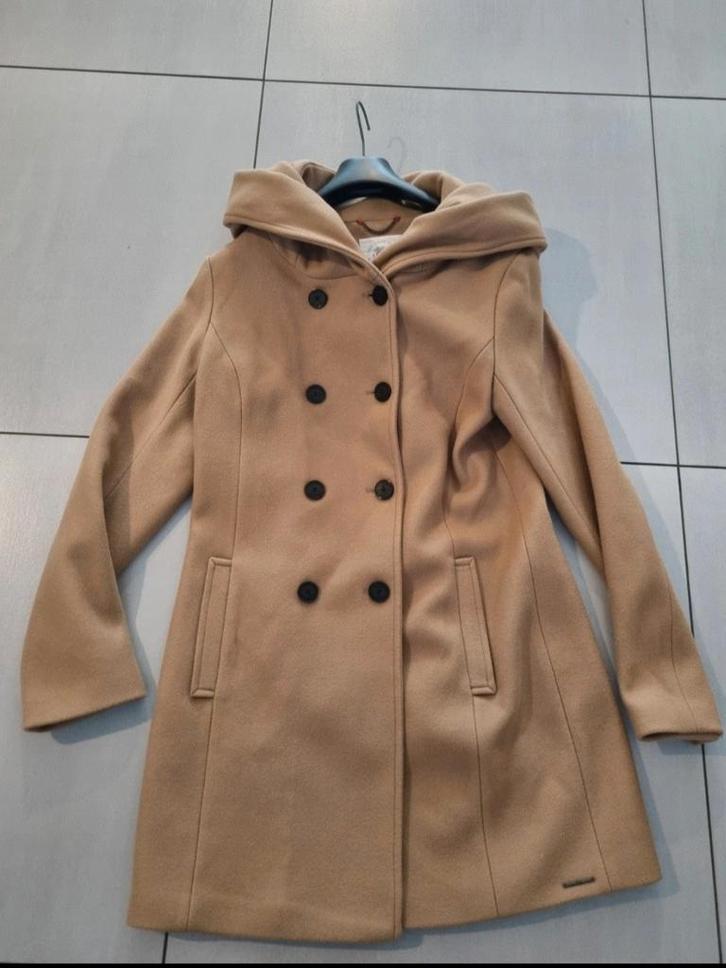 S. Oliver Beige Trenchcoat Winterjas, Kleding | Dames, Jassen | Winter, Zo goed als nieuw, Beige, Ophalen