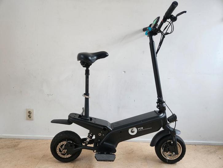 YCD C5 PRO 10inch Offroad Electrische step 48v 13Ah, Fietsen en Brommers, Steps, Zo goed als nieuw, Elektrische step (E-scooter)