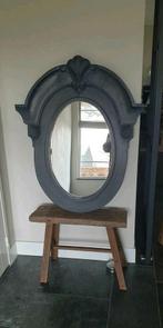 Hoffz, ossenoogspiegel, h 98 cm, landelijk, Ophalen, Rechthoekig