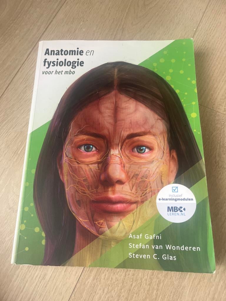 Anatomie en fysiologie voor het MBO, Ophalen of Verzenden, Beta, Gelezen, MBO