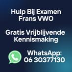 Examen Frans VWO? Gerichte examentraining (gratis gesprek), Privéles, Bijles