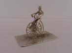 Zilveren miniatuur Hoge bi/Velocycle                     Z13
