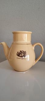 Laaks Brocante, vintage theepot D.E. met filter, Huis en Inrichting, Ophalen, Zo goed als nieuw, Overige stijlen, Overige typen