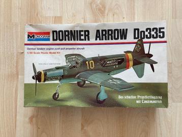 Monogram Dornier Do335 Pfeil (Arrow) 1/48 beschikbaar voor biedingen