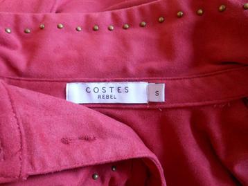Soepel jasje/blouse van COSTES REBEL van suede achtige stof beschikbaar voor biedingen