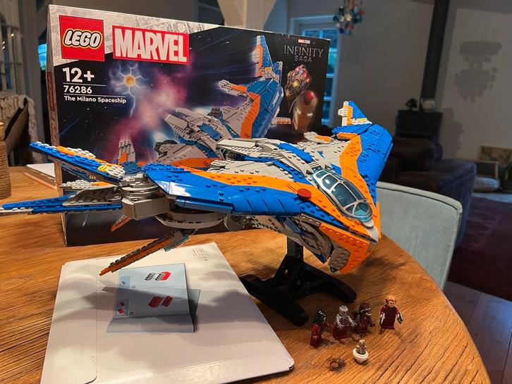 Lego 76286 The Milano Spaceship - Compleet!, Kinderen en Baby's, Speelgoed | Duplo en Lego, Zo goed als nieuw, Lego, Complete set
