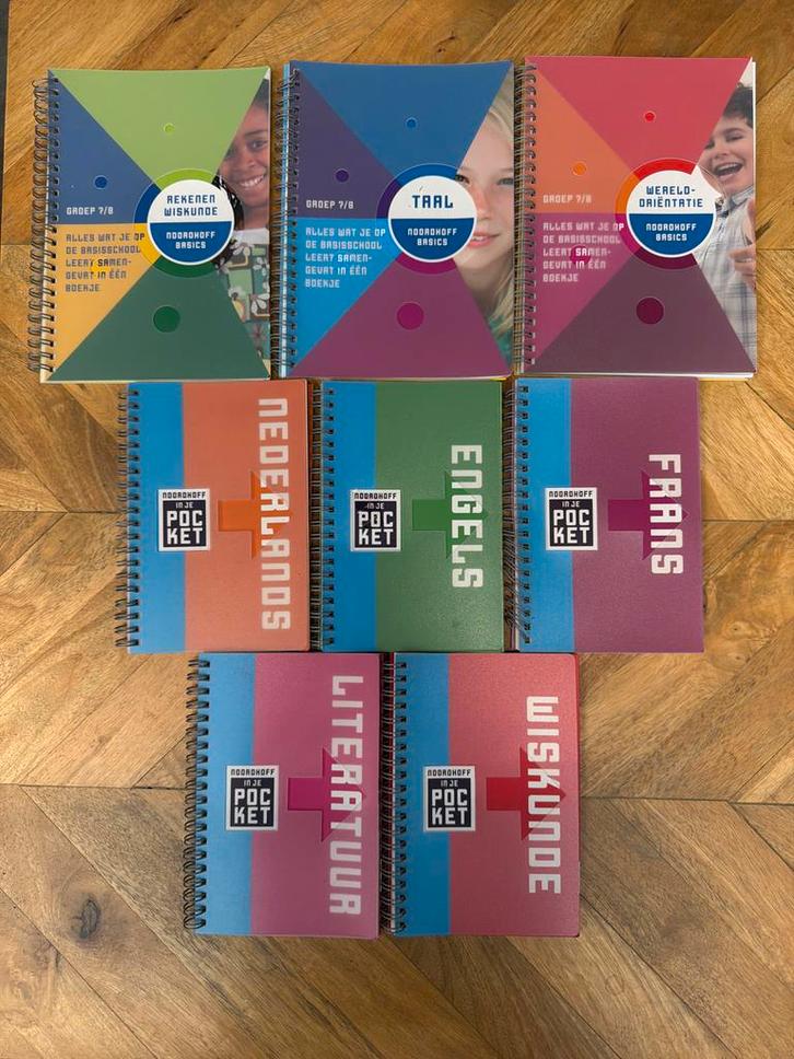 Noordhoff In Je Pocket - 8-delig, Boeken, Schoolboeken, Nieuw, Overige vakken, VMBO, Ophalen
