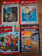 Mickey Mouse Vakantieboeken - 4 stuks, Meerdere stripboeken, Ophalen of Verzenden, Gelezen, Disney