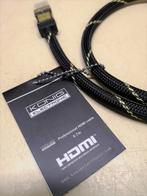 Mooie degelijke HDMI kabel met certificaat 0.7 meter, Ophalen of Verzenden, Zo goed als nieuw, Minder dan 2 meter, HDMI-kabel