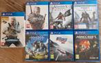 PS4 games (Witcher, Assassins Creed, Horizon Zero Dawn, ...), Avontuur en Actie, Gebruikt, Ophalen of Verzenden, 3 spelers of meer