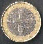 1 € munt Cyprus, jaar 2008. ADV. no.47 S., Postzegels en Munten, Munten | Europa | Euromunten, 1 euro, Losse munt, Verzenden, Cyprus
