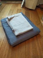 Dekbedovertrek + kussensloop : Marc O'Polo  Lalani : 1 Pers., Gebruikt, Eenpersoons, Blauw, Dekbedovertrek