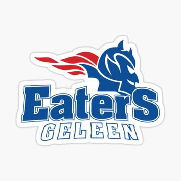 Gezocht ijshockey sticker eaters geleen beschikbaar voor biedingen