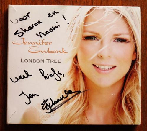 CD Jennifer Ewbank: London Tree ( GESIGNEERD ), Cd's en Dvd's, Cd's | Pop, Zo goed als nieuw, 2000 tot heden, Verzenden